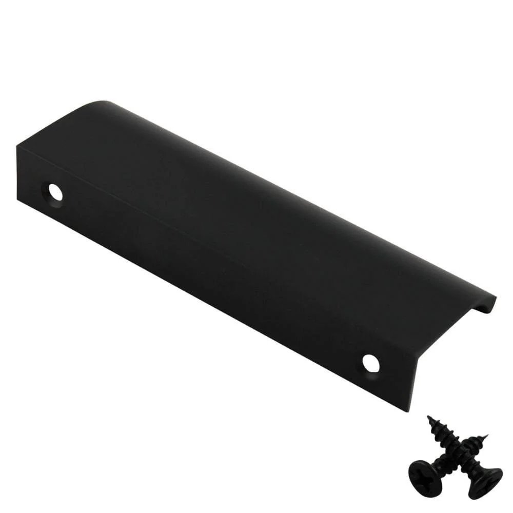 M4TEC Alva Black Bar Pull Handle – Aluminium Cabinet Door Handle (7 Size Options) – VD3 - Image 3
