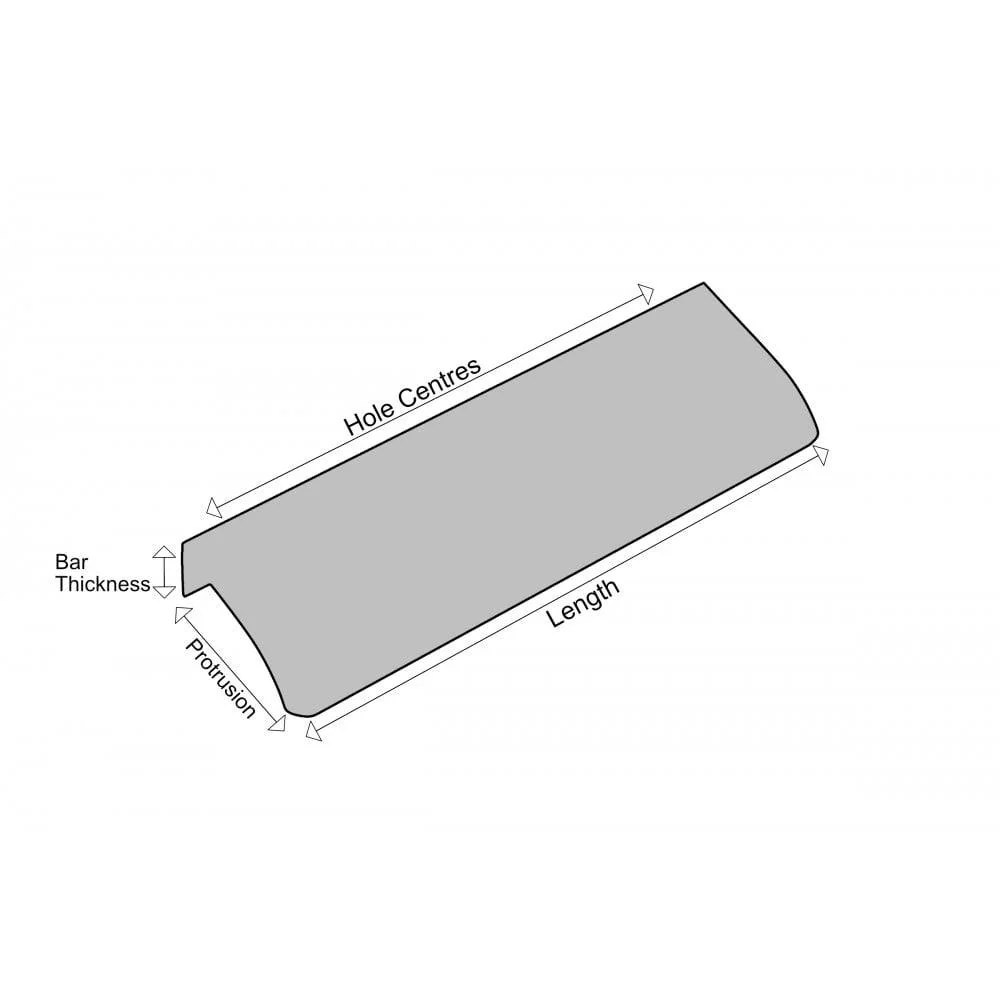 M4TEC Alva Bar Pull Handle Black VD3 - Pack Of 10 - Image 4