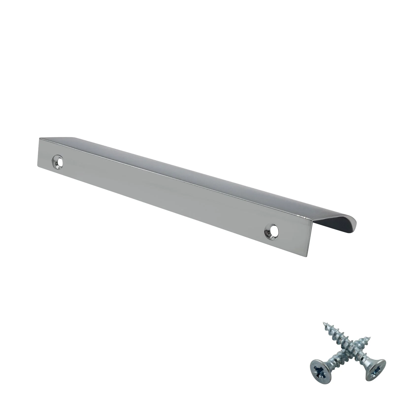 M4TEC Alva Polished Chrome Bar Pull Handle – Cabinet, Drawer & Cupboard Door (7 Sizes, VD3 Series) - Image 3