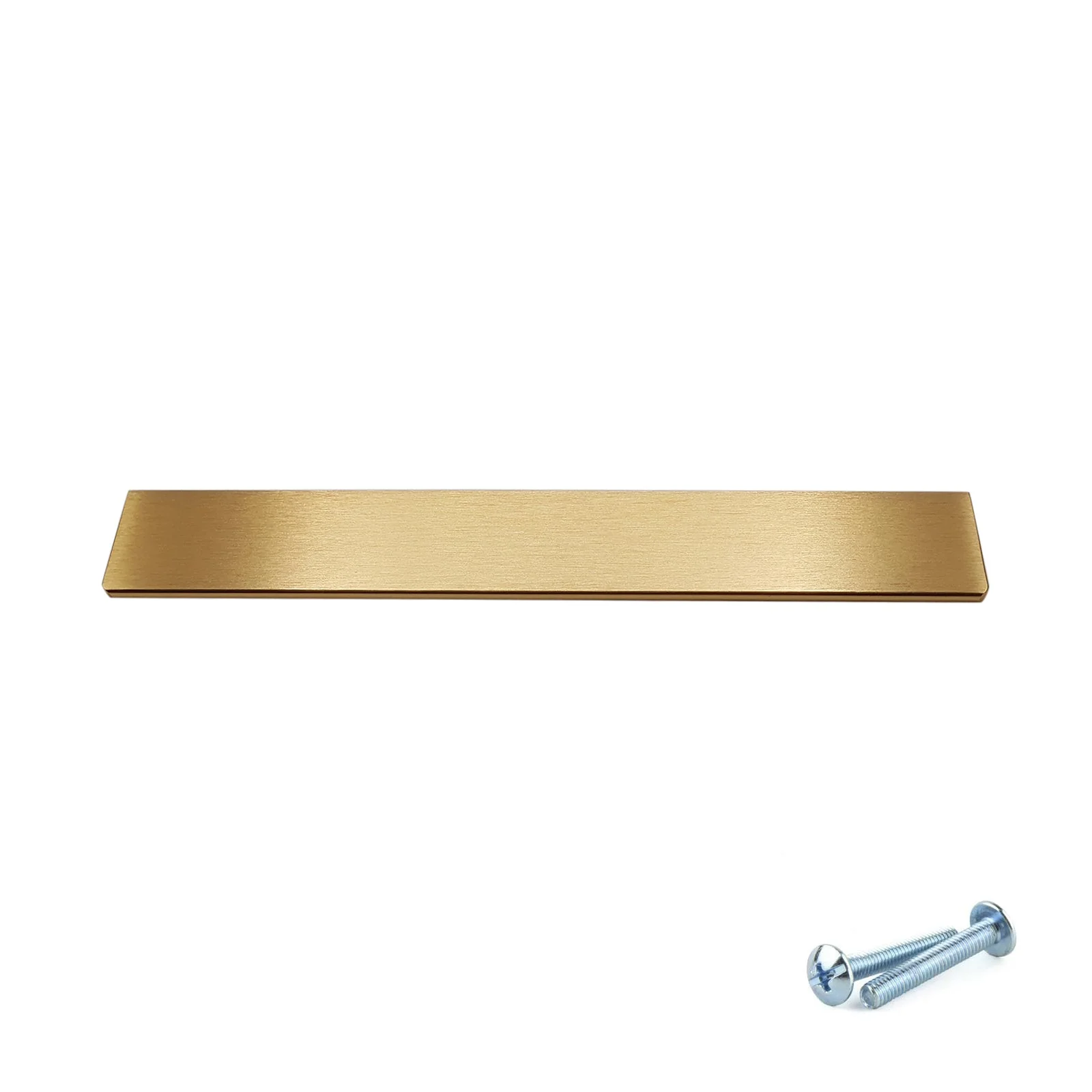 M4TEC Brushed Brass Bar Pull Handle – Cupboard, Drawer & Door (VE8 Dalry Series, Pack of 10) - Image 4