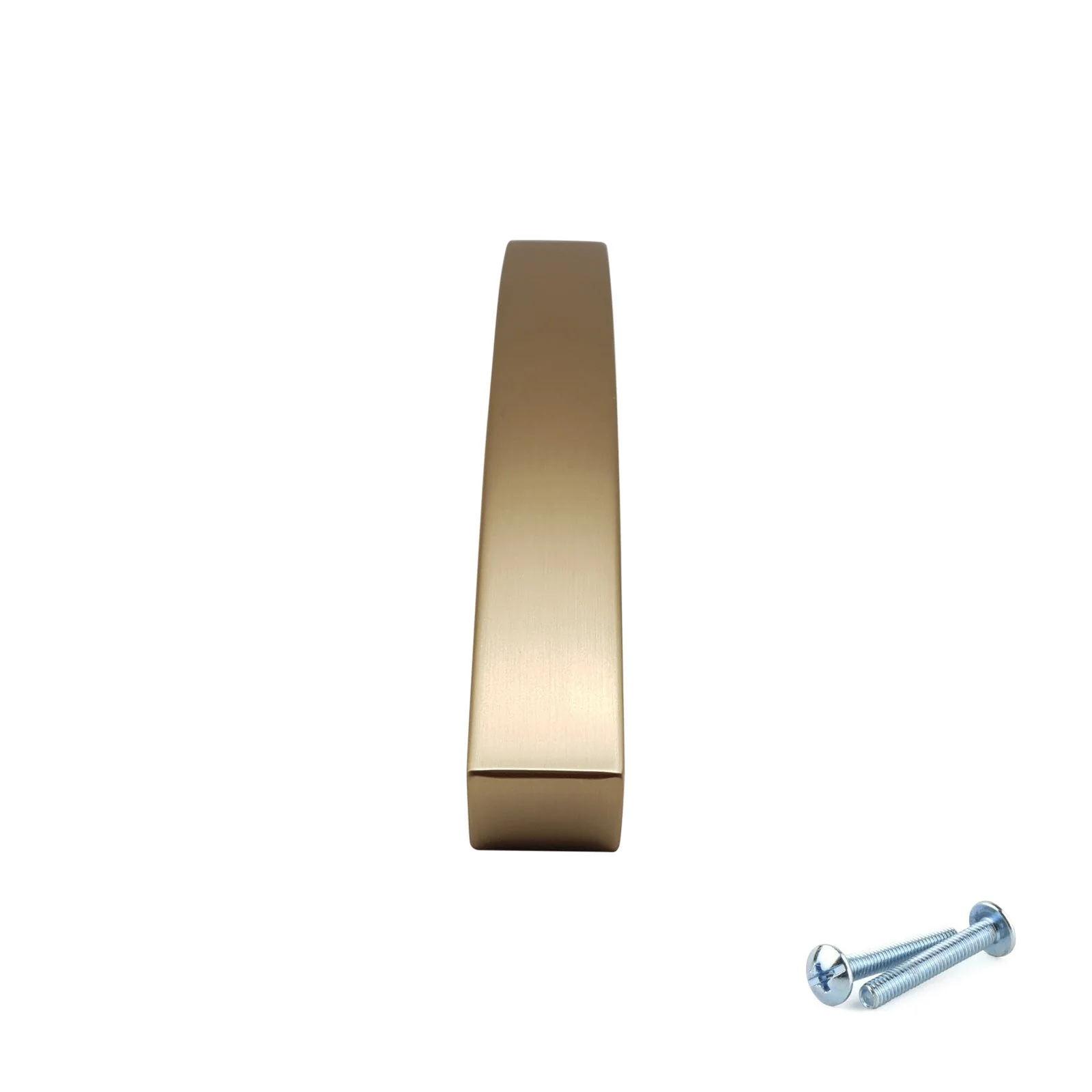 M4TEC Brushed Brass Bow Handle – Cabinet, Drawer & Cupboard Pull in 3 Sizes (VE9 Series) - Image 3