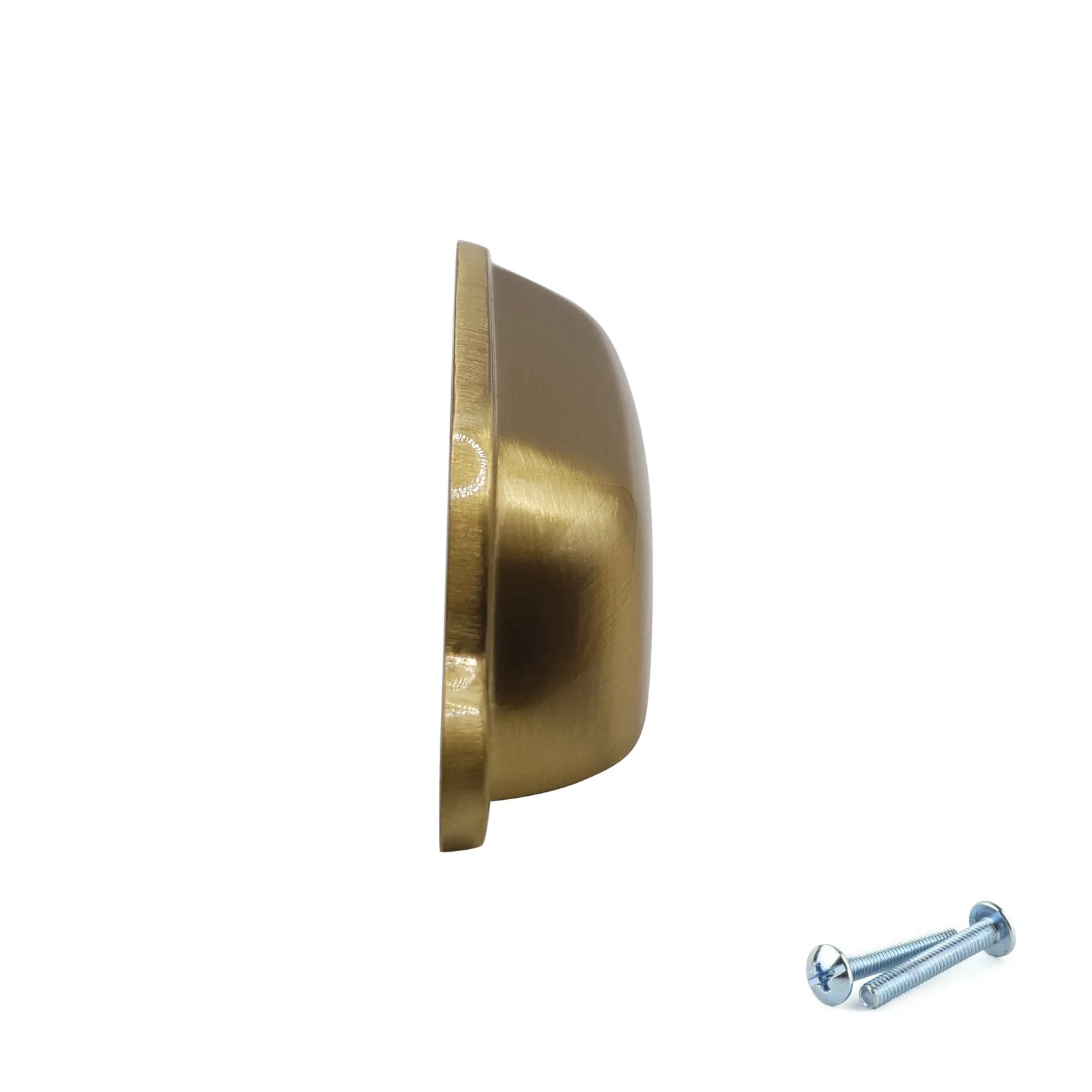 M4TEC 96mm Karat Gold Cup Handle - Luxury Zinc Cabinet Pull (VG4 Series) - Image 3