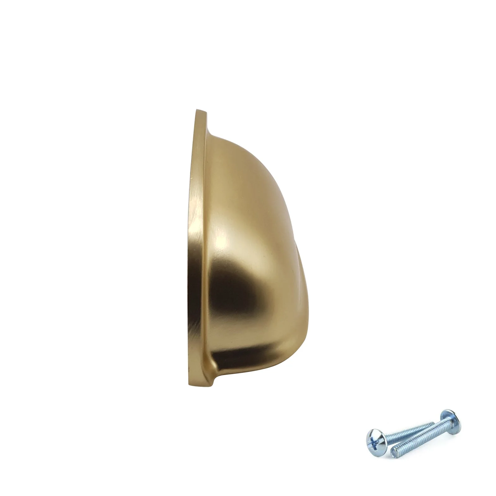 M4TEC Brushed Brass Cup Handles – VG5 Series (Pack of 10) - Image 3