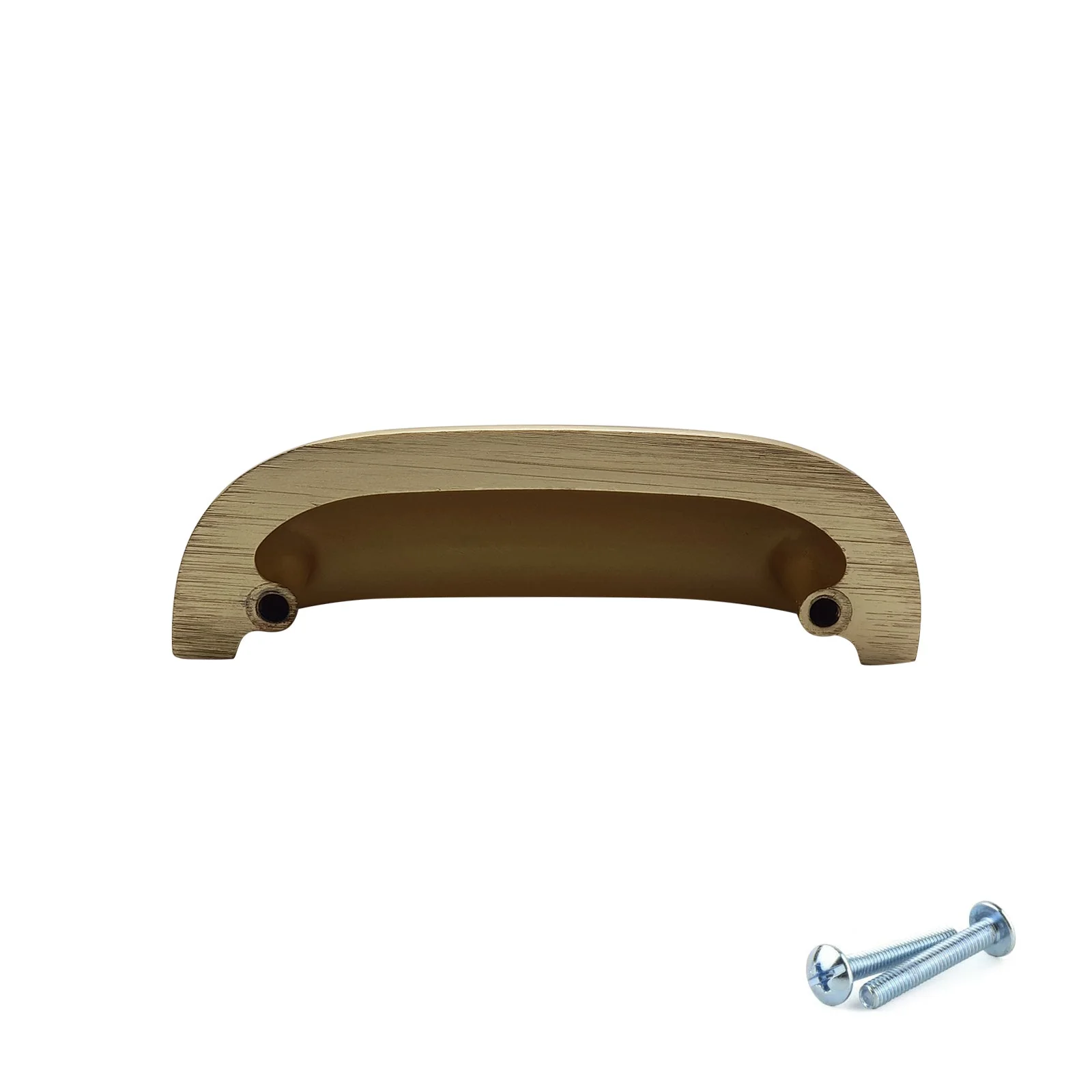 M4TEC Brushed Brass Cup Handles – VG5 Series (Pack of 10) - Image 4