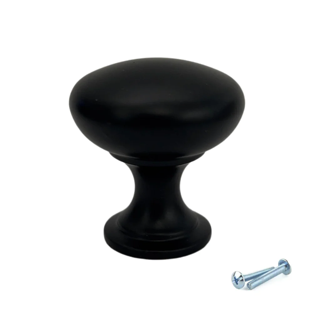 M4TEC Knob Handle Black Doors, Drawers or Cupboards VH4 Series - Image 2