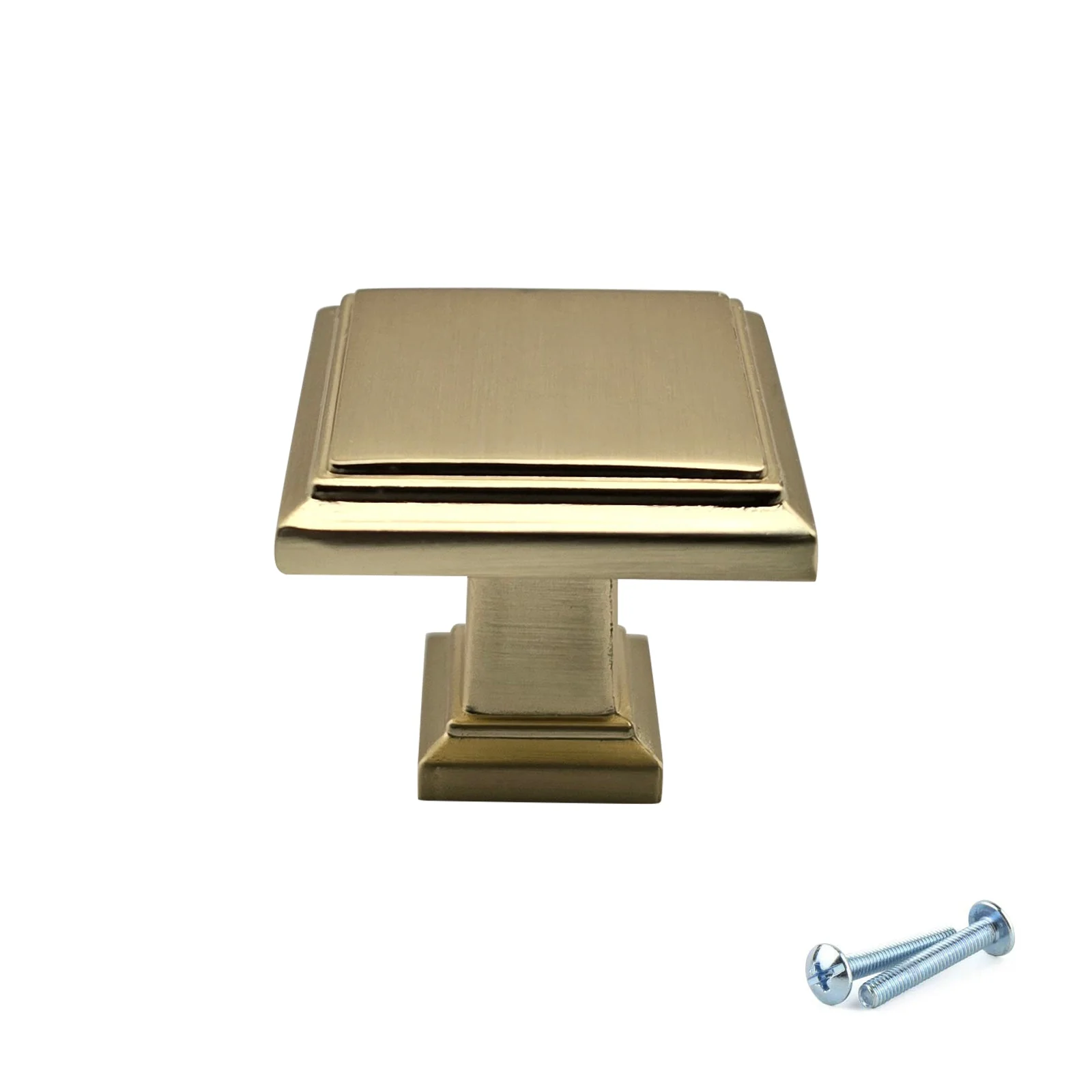 M4TEC Brushed Brass Knob Handle – VH9 Series - Image 2