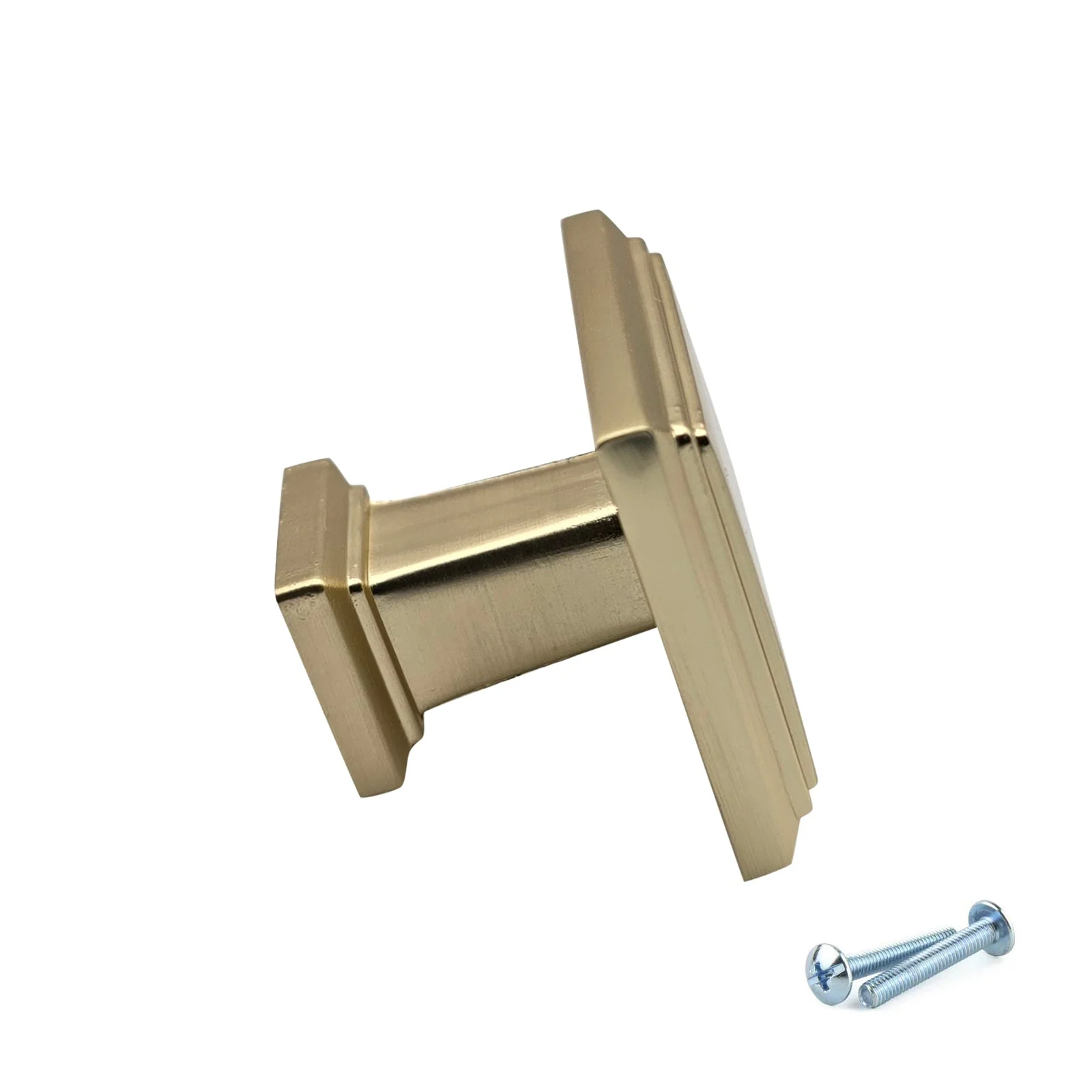 M4TEC Brushed Brass Knob Handle – VH9 Series - Image 3