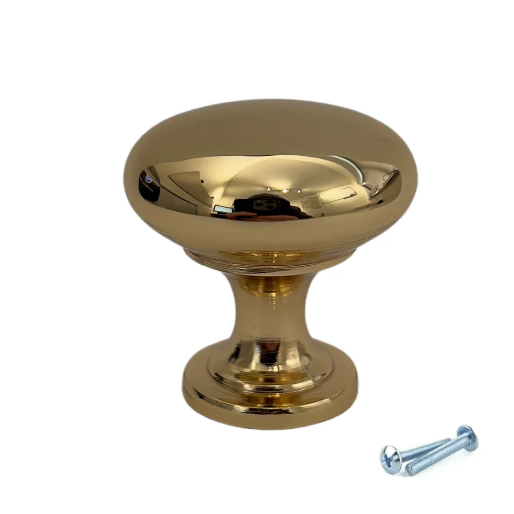 M4TEC Knob Handle Karat Gold Doors, Drawers or Cupboards VH4 Series - Image 2