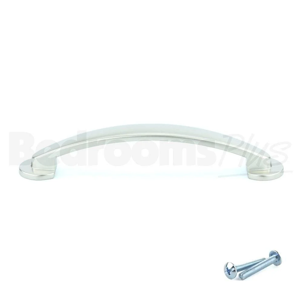 Matt Nickel Cabinet & Cupboard Pull Handle – M4TEC Cairn L6 - Image 3