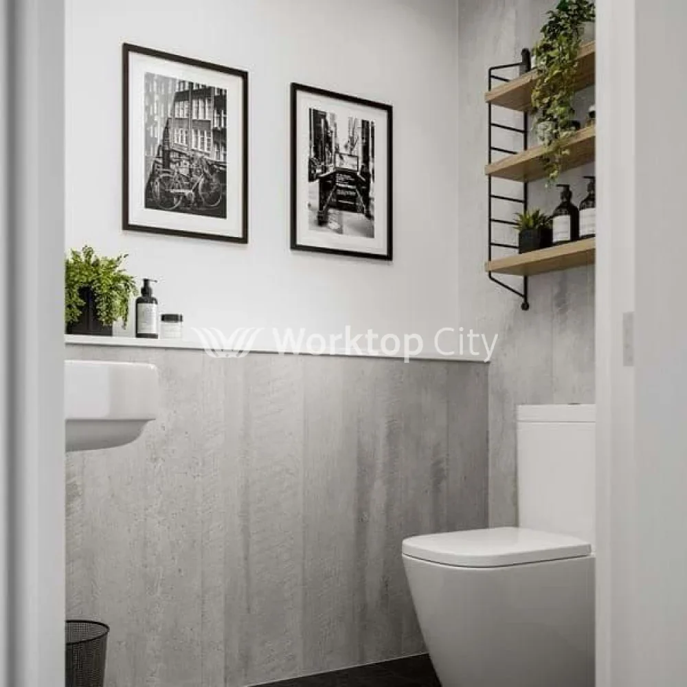 Multipanel Linda Barker Collection Concrete Formwood (6362) - Shower/Bathroom Wall Panels - Image 5