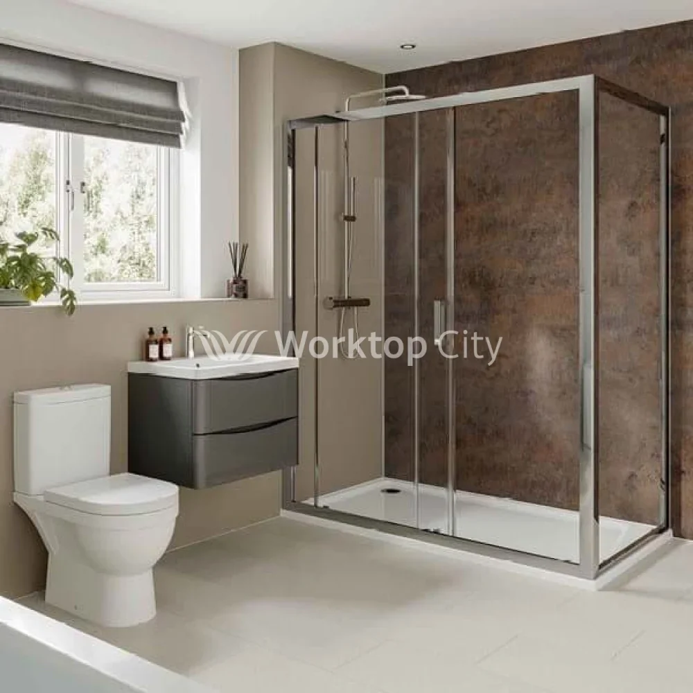 Multipanel Linda Barker Collection Corten Elements (8832) - Shower/Bathroom Wall Panels - Image 4
