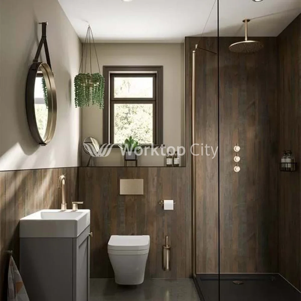 Multipanel Linda Barker Collection Salvaged Planked Elm (9480) - Shower/Bathroom Wall Panels - Image 5
