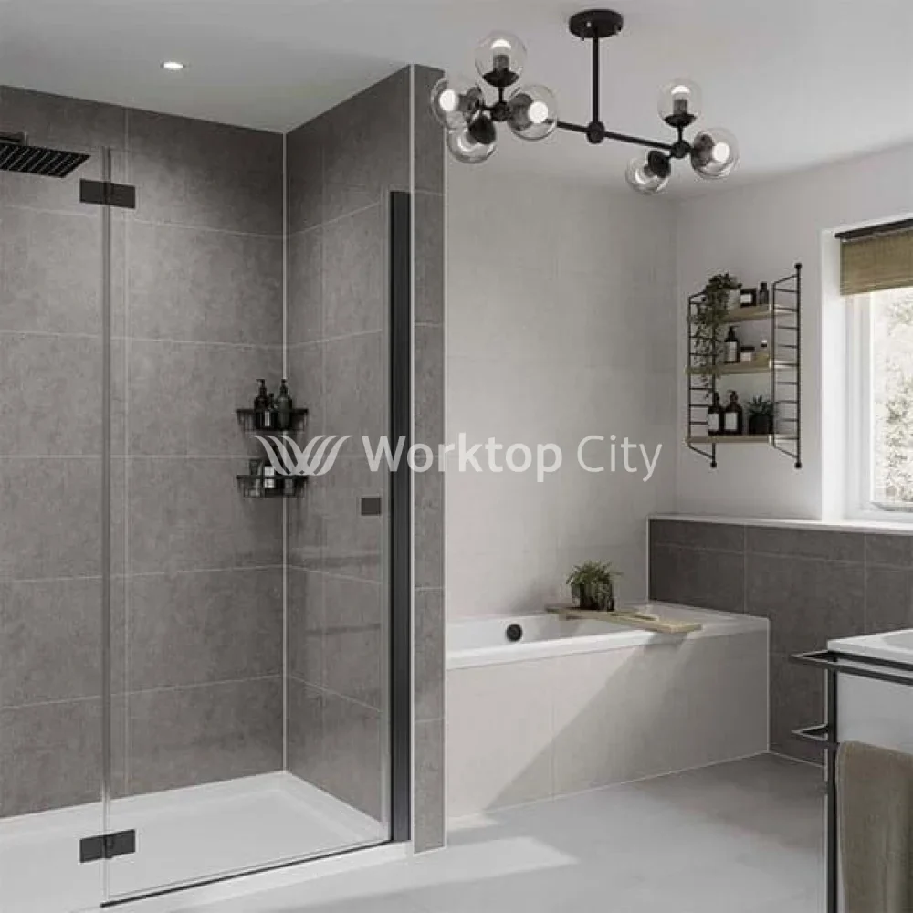 Multipanel Tile Collection Grey Mineral (MT487) - Large Tile Shower/Bathroom Wall Panels - Image 3