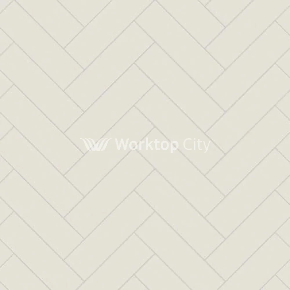 Multipanel Tile Collection White Grey (MT775H) - Herringbone Tile Shower/Bathroom Wall Panels