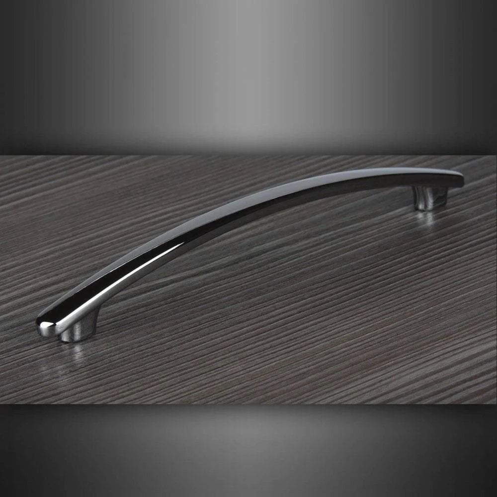 Polished Chrome Cupboard Door Handle M4TEC Cookney B8 - Image 3