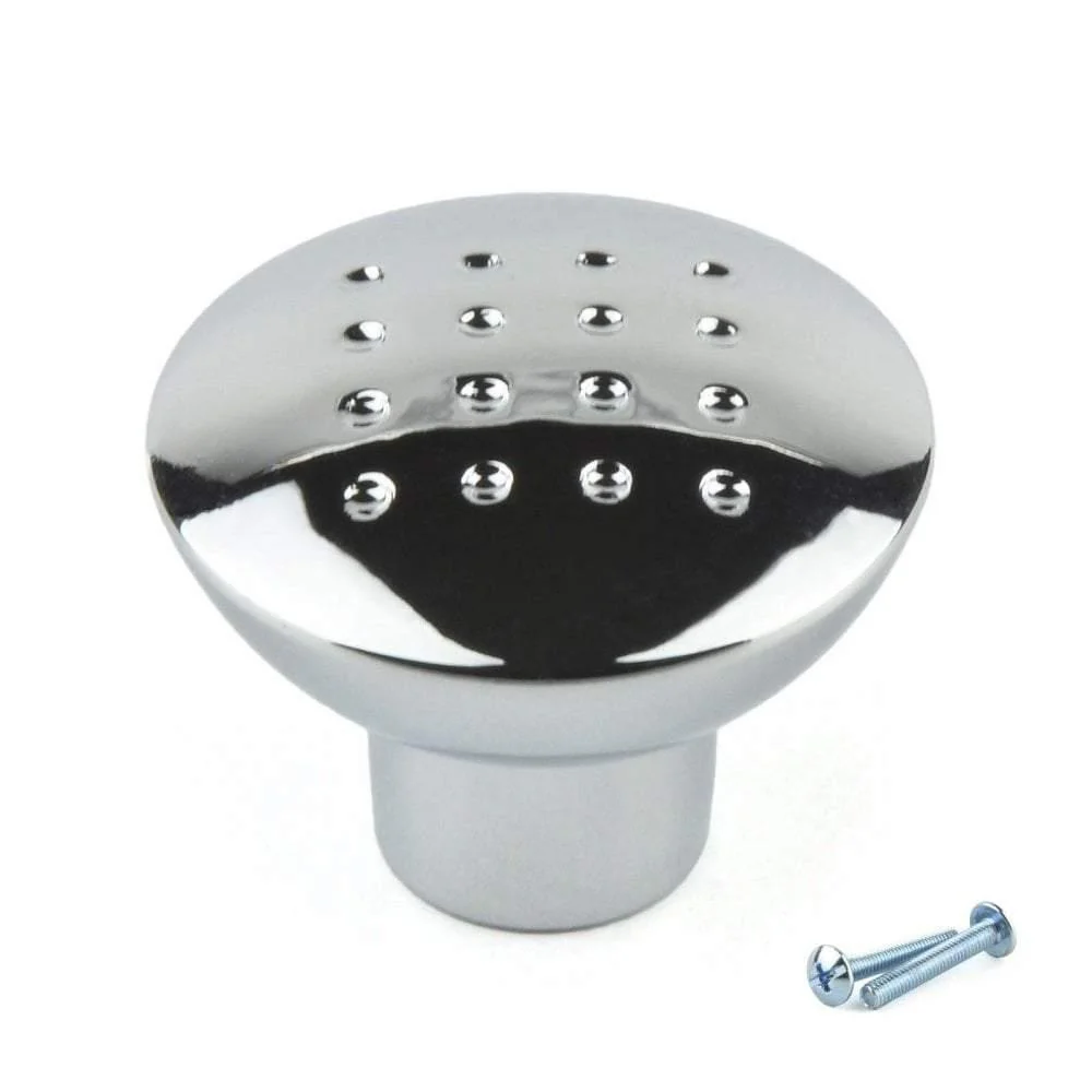 Polished Chrome Cabinet Knob – M4TEC Durness C9 - Image 2