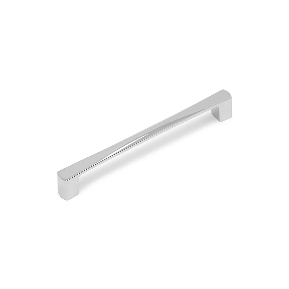 RENNE D Handle Kitchen/Bedroom Door Handle Chrome (Various Sizes) - Image 2
