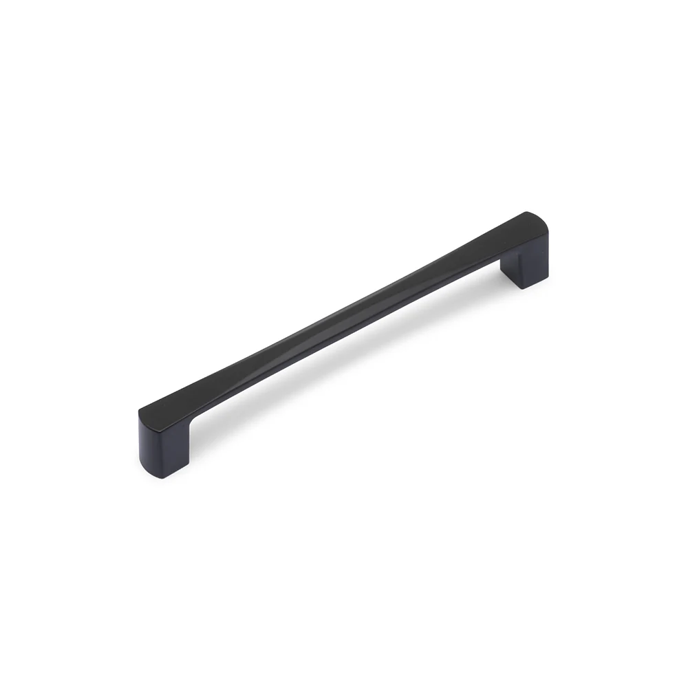 RENNE D Handle Kitchen/Bedroom Door Handle Matt Black (Various Sizes) - Image 2