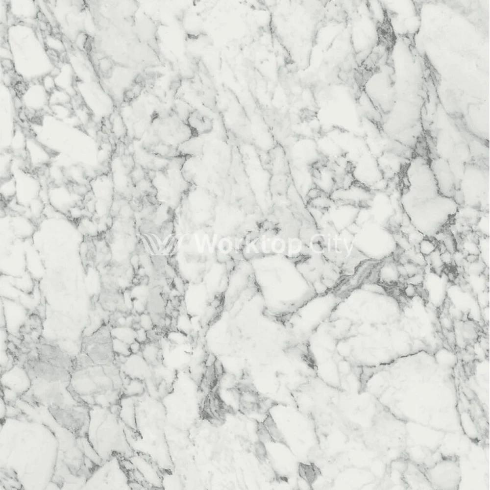 Senses Laminate Kitchen Worktops Carrara Marble Round (Postformed) Edge Dogal Matt Finish - Image 3