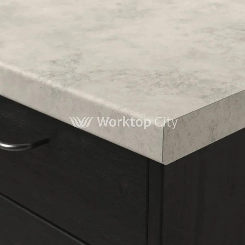 Senses Laminate Kitchen Worktops Misty Sky Round (Postformed) Edge Matte Finish