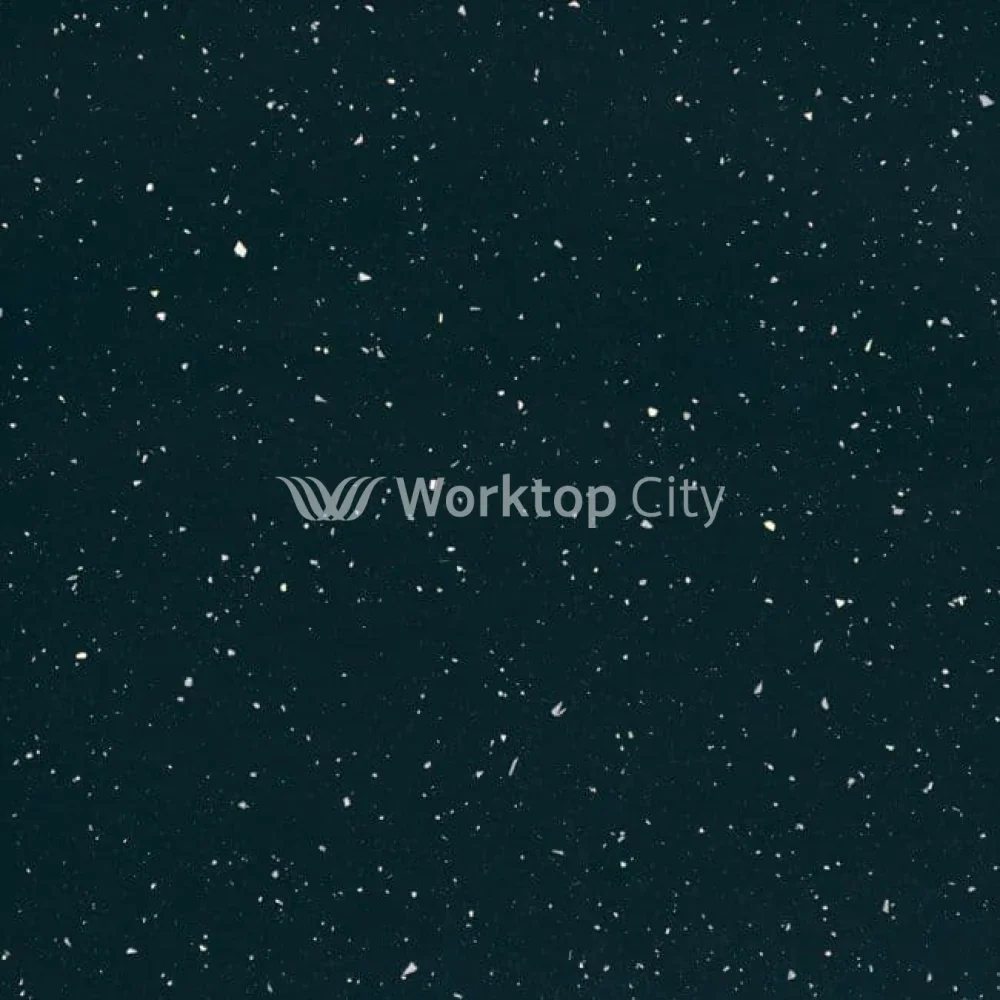 Spectra Andromeda Black Square Edged Laminate Kitchen Worktops - Quartz Finish - Image 3