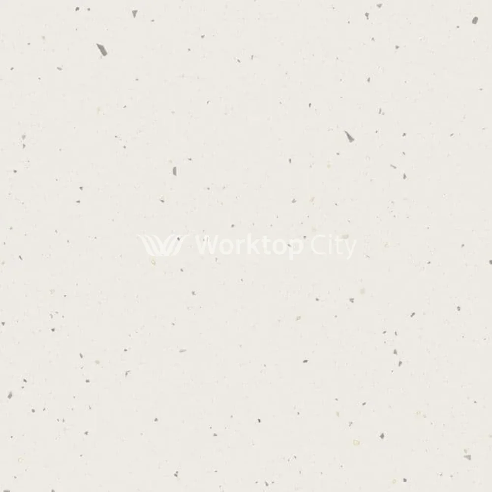 Spectra Andromeda White Postformed Laminate Kitchen Worktops - Quartz Finish - Image 3