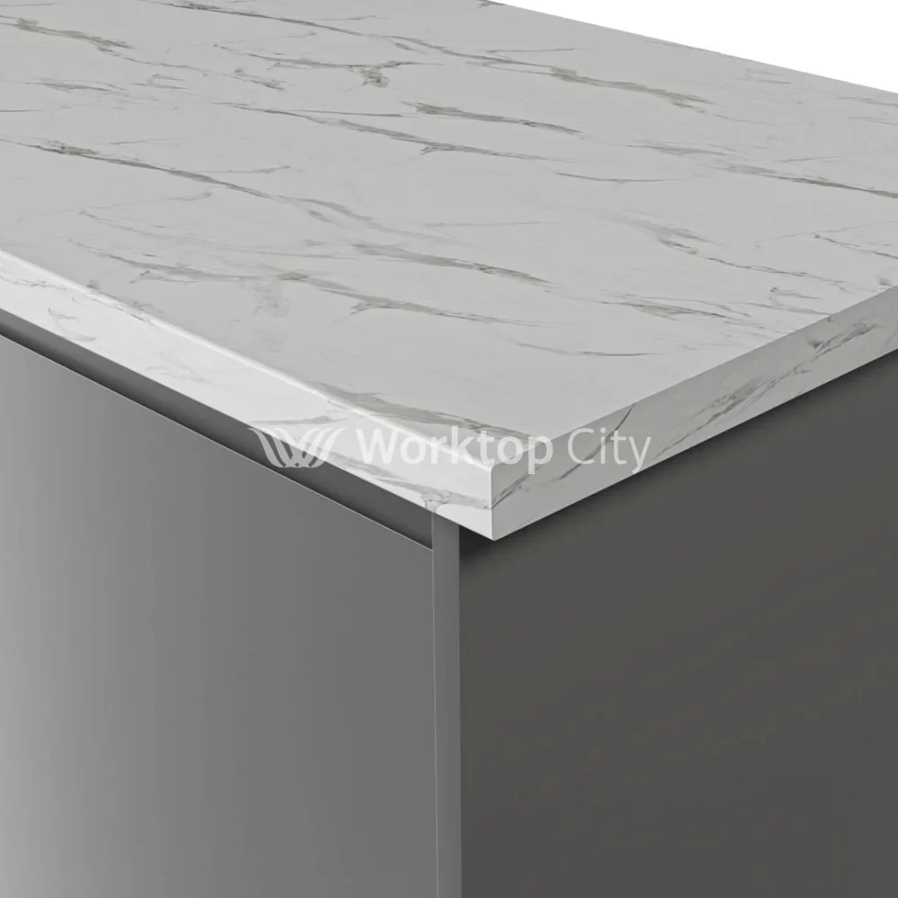 Spectra Tuscany Marble Postformed Laminate Kitchen Worktops - Matt Finish