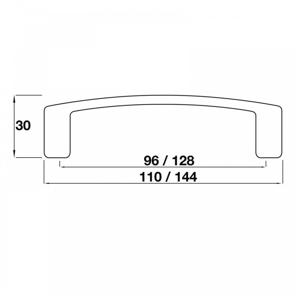 Stainless Steel Cupboard Door Cabinet Handle – M4TEC Clathy S8 - Image 5