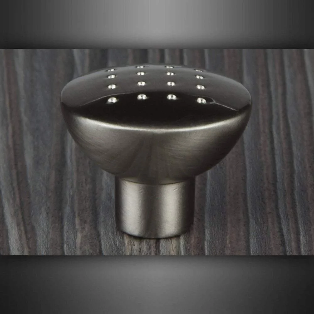 M4TEC Durness C9 Stainless Steel Cabinet Knob – 33mm Dimple-Pattern Cupboard & Drawer Handle - Image 3
