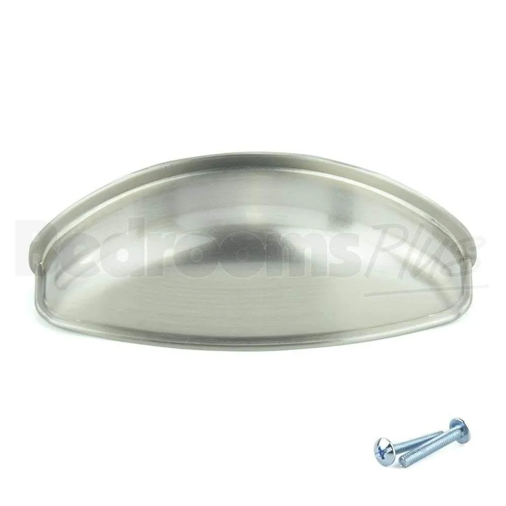 Stainless Steel Drawer Cup Pull Handle – M4TEC Cauldwell S4 - Image 2