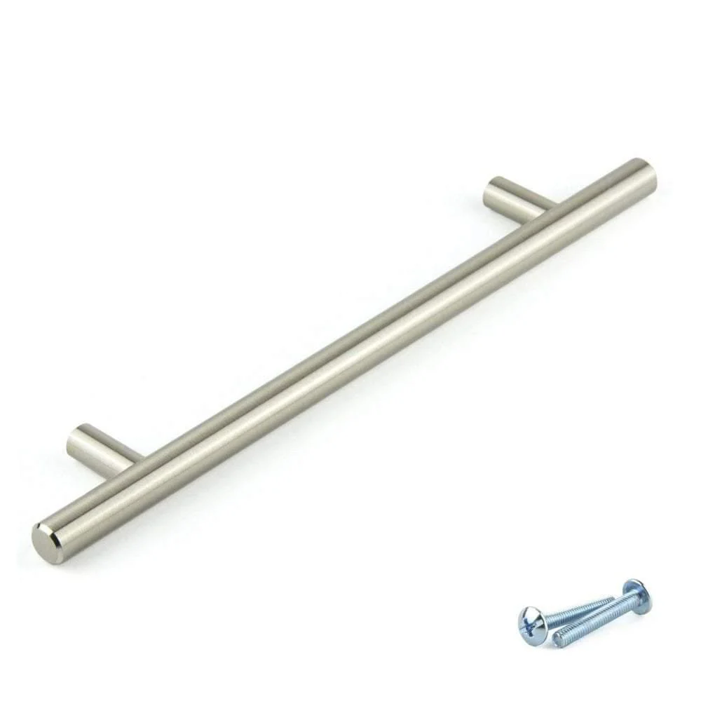 M4TEC Balintore T-Bar Handle – Brushed Nickel Cabinet, Cupboard & Drawer Handle (D4 Series) - Image 2