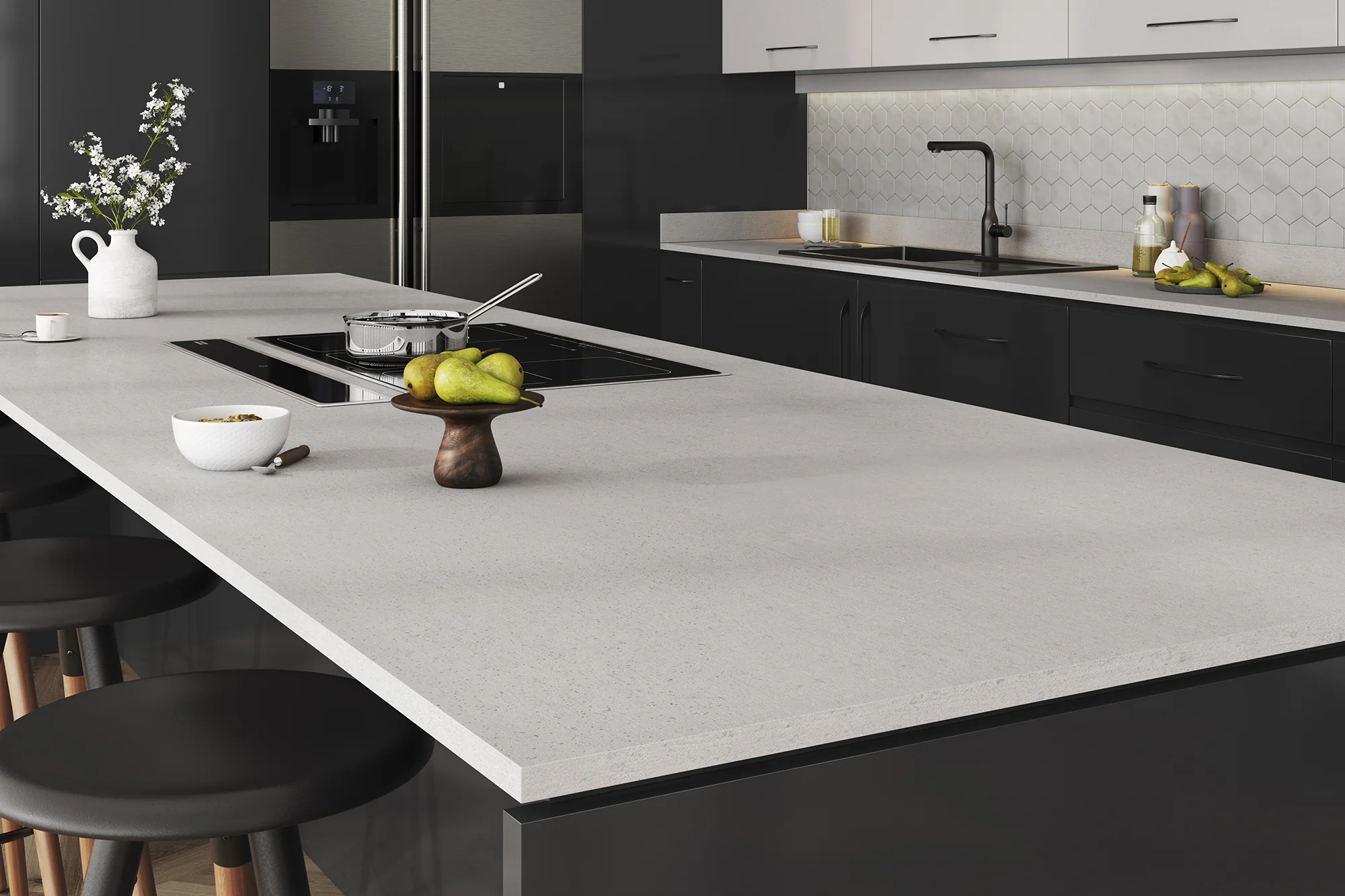 Vis Oya Square Edge Laminate Kitchen Worktops - Image 3