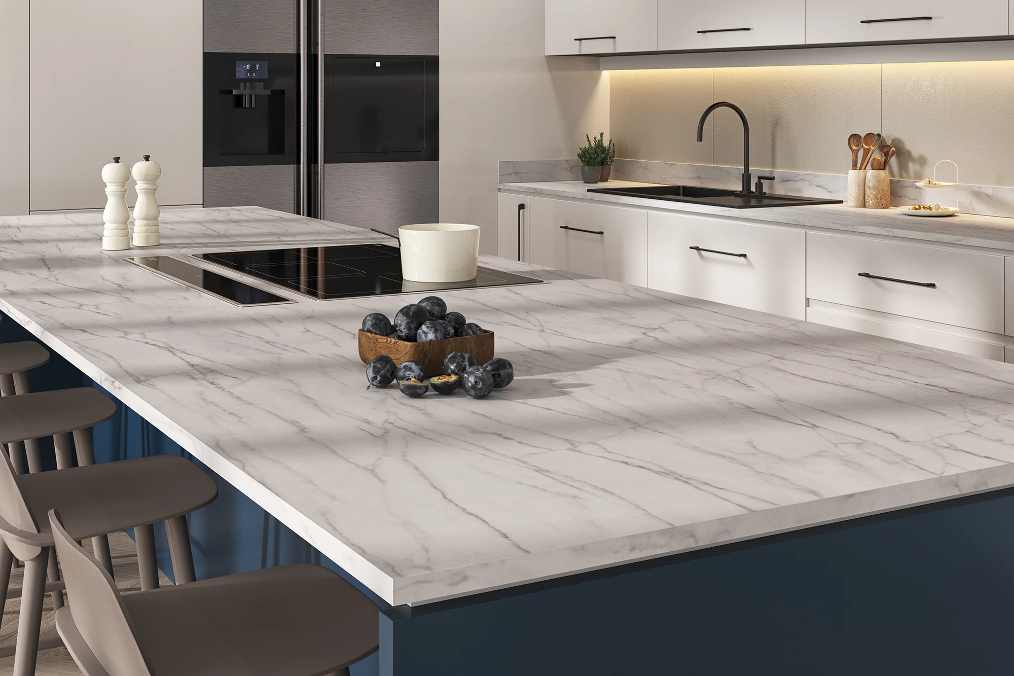 Vis Uma Square Edge Laminate Kitchen Worktops - Image 3