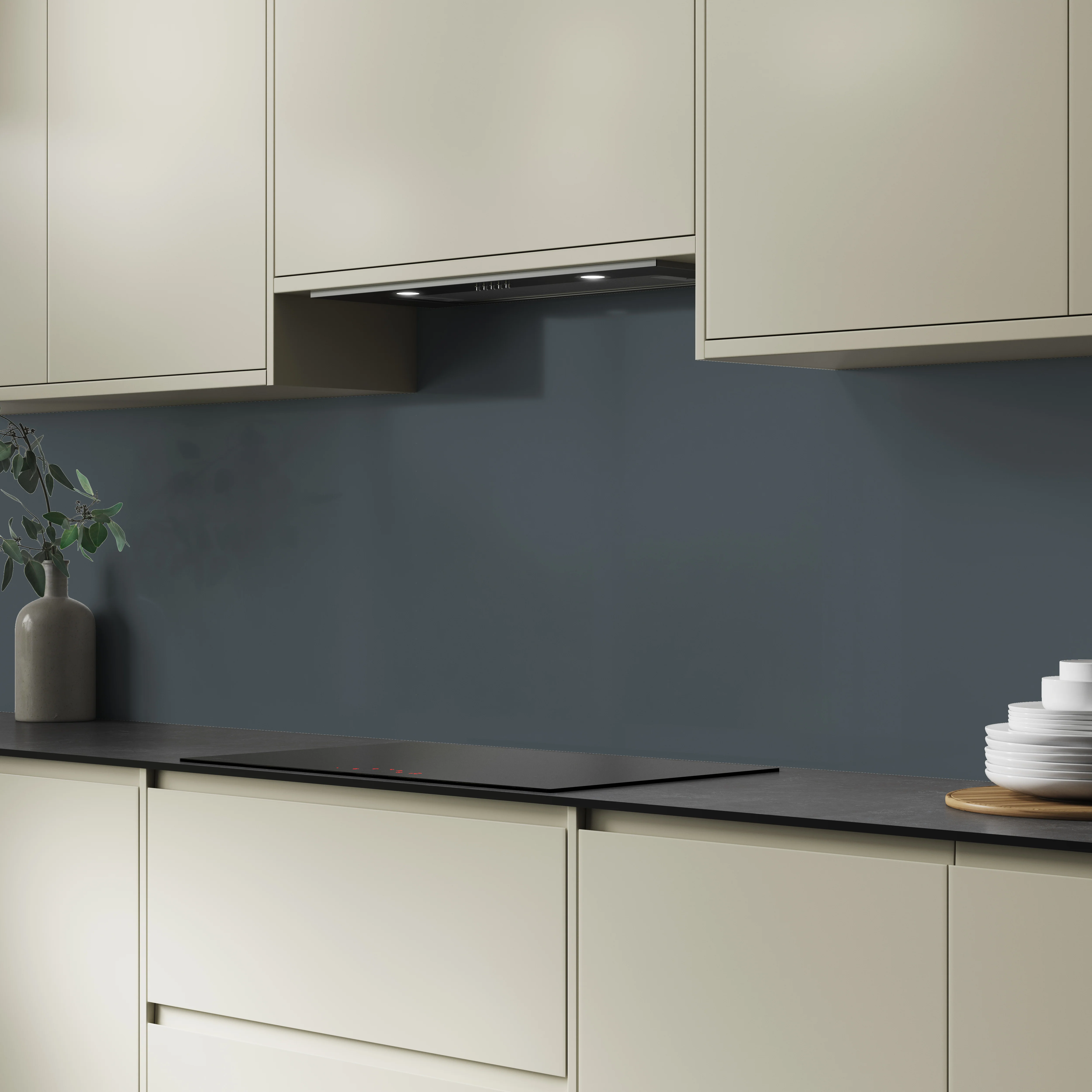 Wilsonart Alloy Malibu Grey/ Storm Blue (Double Sided) Aluminium Feature Kitchen Splashback - Image 5