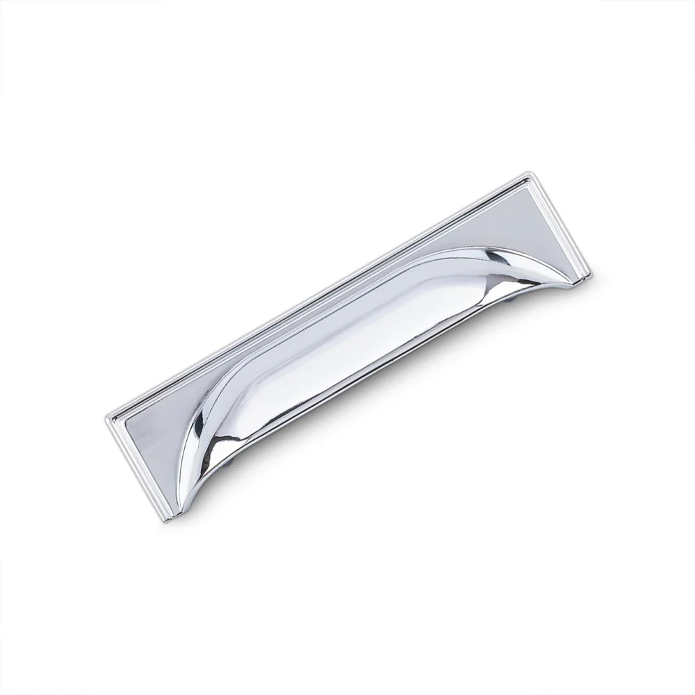 WINDSOR Cup Handle Kitchen/Bedroom Door Handle Chrome - Image 2