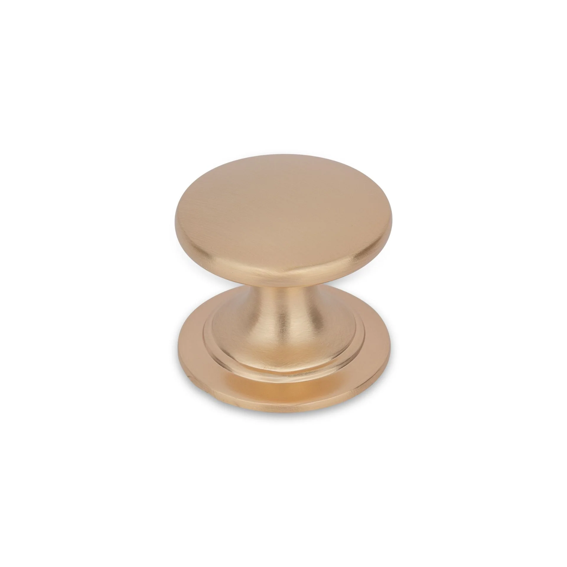 WINDSOR Round Knob Handle Kitchen/Bedroom Door Handle Champagne Gold - Image 2