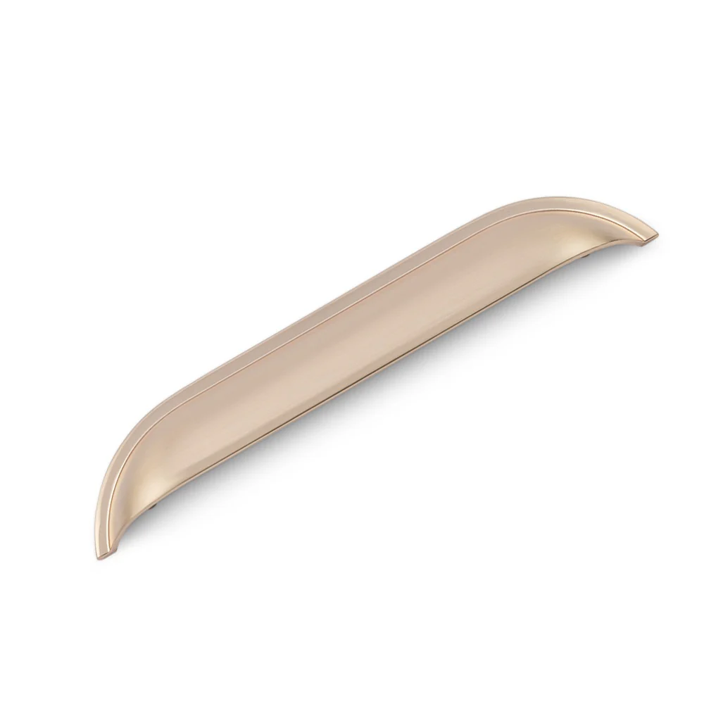 WINDSOR Shell Handle Kitchen/Bedroom Door Handle Champagne Gold - Image 3