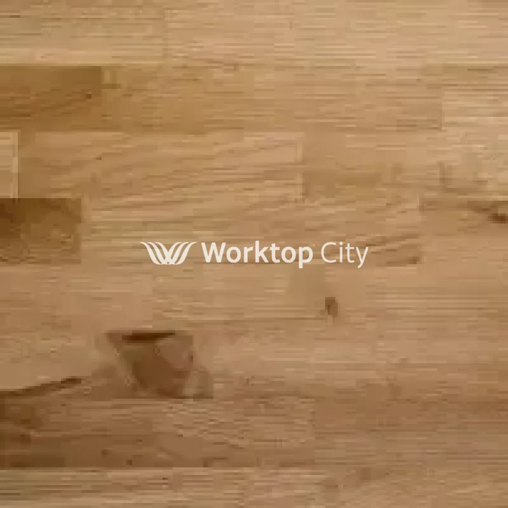 WTC Elegance Rustic Oak Real Wood Kitchen Worktops 40mm (T) - Image 2