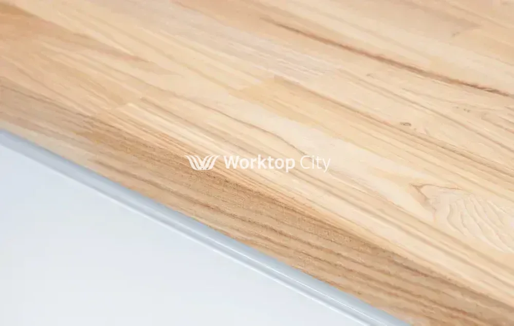 WTC Elegance Solid Ash Wood Kitchen Worktops 40mm (T) - Image 4