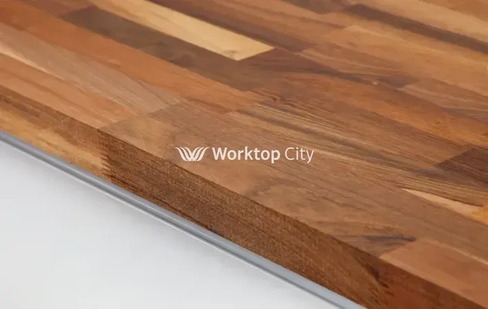 WTC Elegance Solid Walnut Real Wood Kitchen Worktops 40mm (T) - Image 4